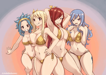 [Joshdinobarney] Gold Week (Fairy Tail) [English] [Uncensored] cover
