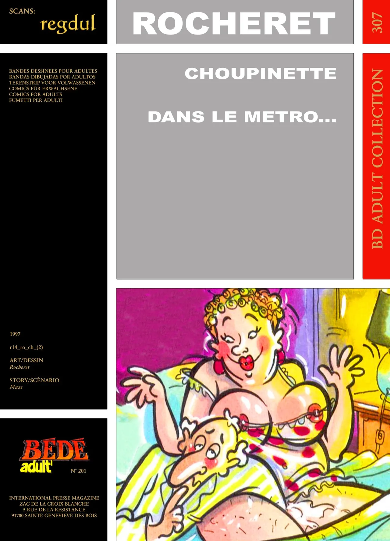 Rocheret  & Muze - Choupinette : Dans le Métro … page 1 full