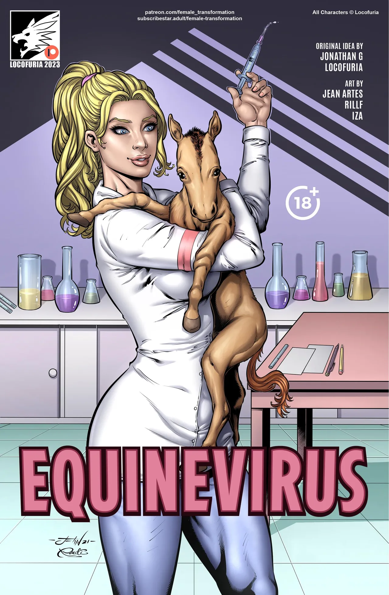 Equinevirus #1 page 1 full