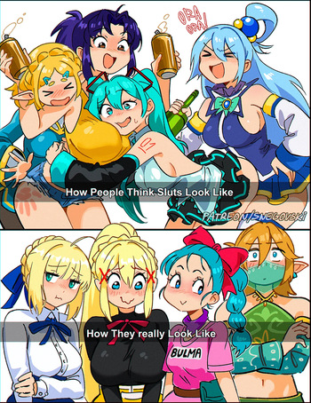 [Snegovski] Aqua, Miku & co. (various) cover
