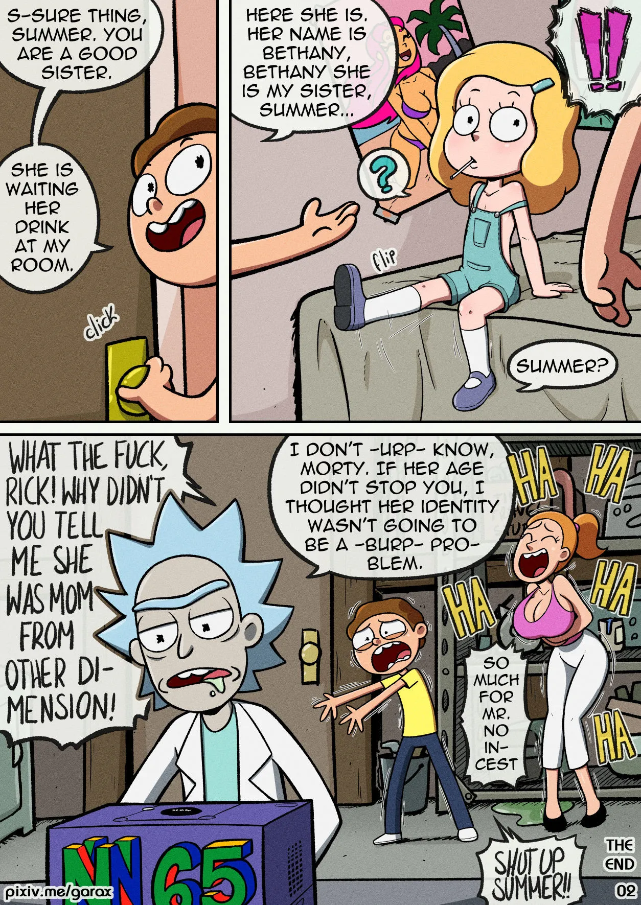 Summer x Morty page 11 full