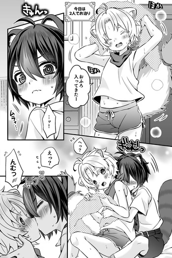 [Rushichi] Araiguma to Ferret no Otokonoko-tachi no Manga cover