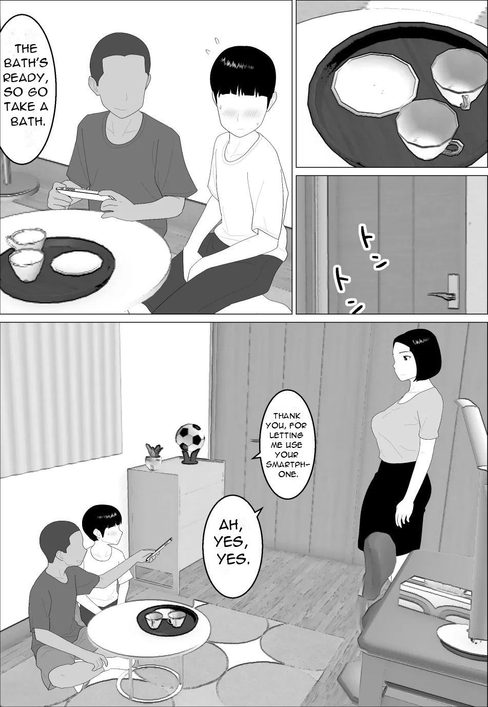 Masegaki Oikko ni Okasareru Mama - Mom Raped by Precocious Nephew page 8 full