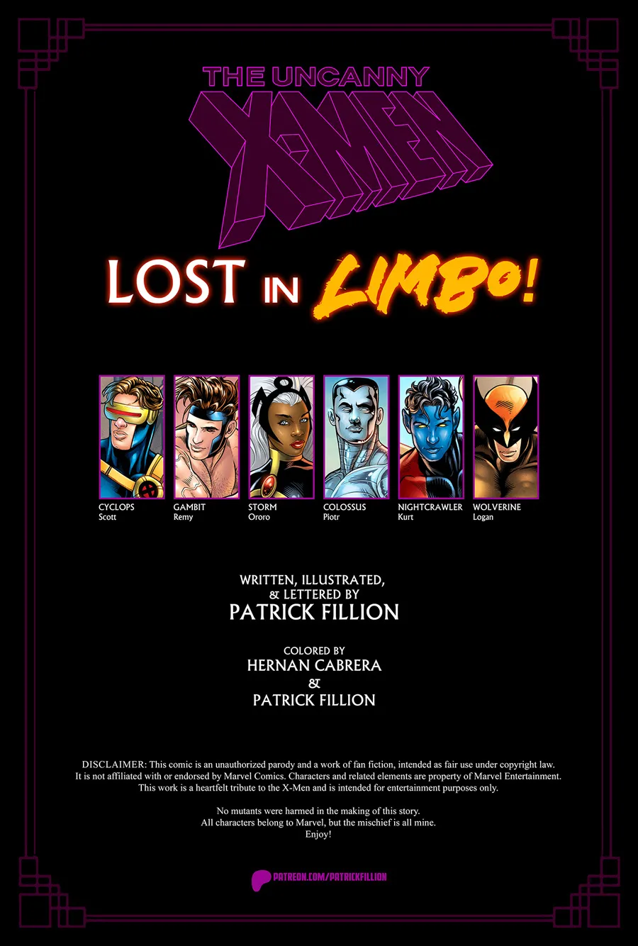 The Uncanny X-Men: Lost in Limbo page 2 full