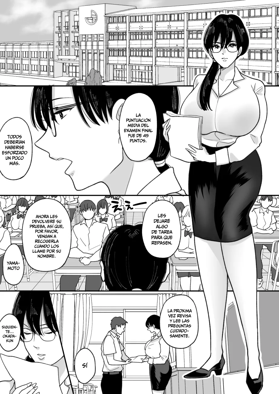 Suugaku Kyoushi no Kaa-san ga Taiiku Kyoushi ni Netorareru 01 page 4 full