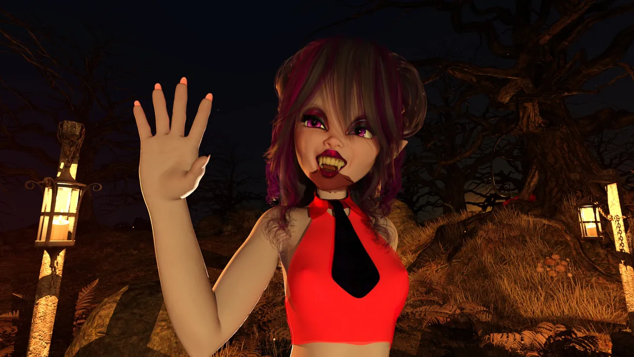 KocheyUI 3D Comix Draculaura in "Night of the Killer Tomato" page 1 full