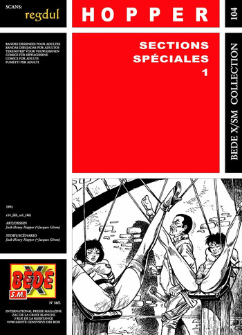 [Bédé X S.M. 104] Jack-Henry Hopper [= Jacques Géron] - Sections spéciales #1 cover