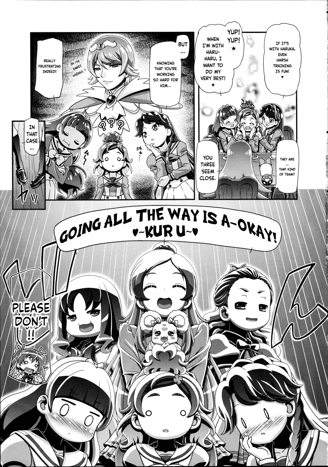 Princess PuniCure  | Magical Girl Futanari Defeat page 5 full