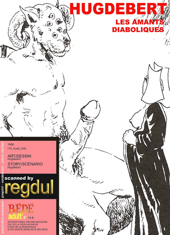 [Bédé Adult 92] Hugdebert [= Guillaume Berteloot] - Les amants diaboliques cover