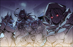 Bellow the Black Pyramid