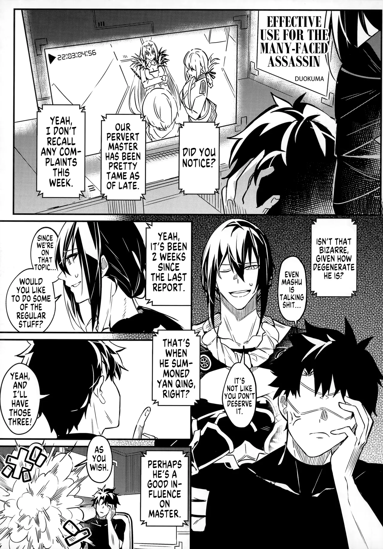Effective Use for the Many-Faced Assassin page 1 full