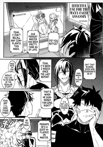 [Dschinghis Khan no Tamanegi wa Ore no Yome (Duokuma)] Effective Use for the Many-Faced Assassin [English] [GTF] cover