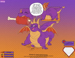 Supersized Spyro Weight Gain Drive