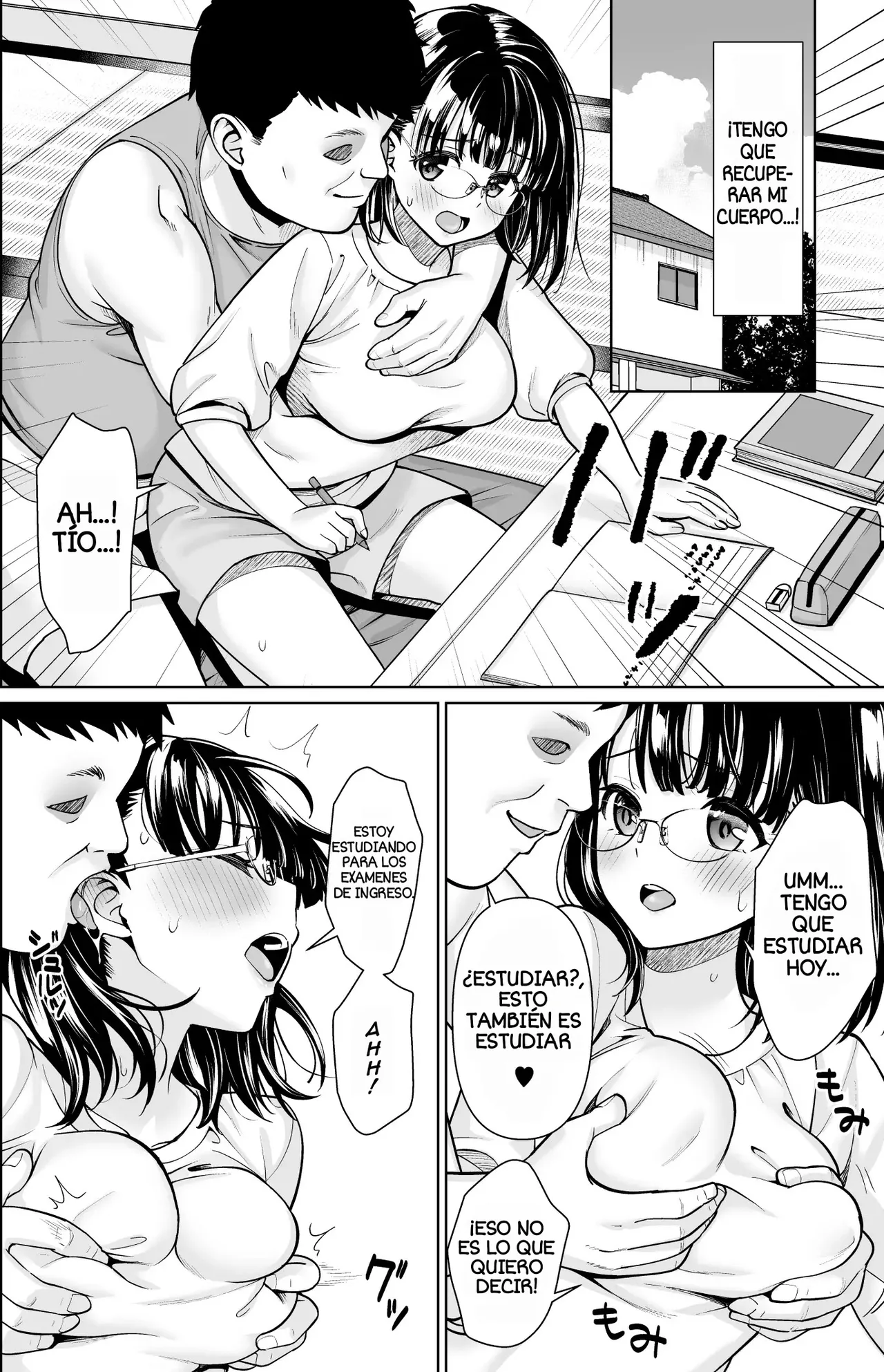 Iya da to Ienai Jimikei Shoujo to Inaka no Oji-san 3 | La Chica Tranquila no Puede Negarse a su Tío del Campo 3 page 11 full