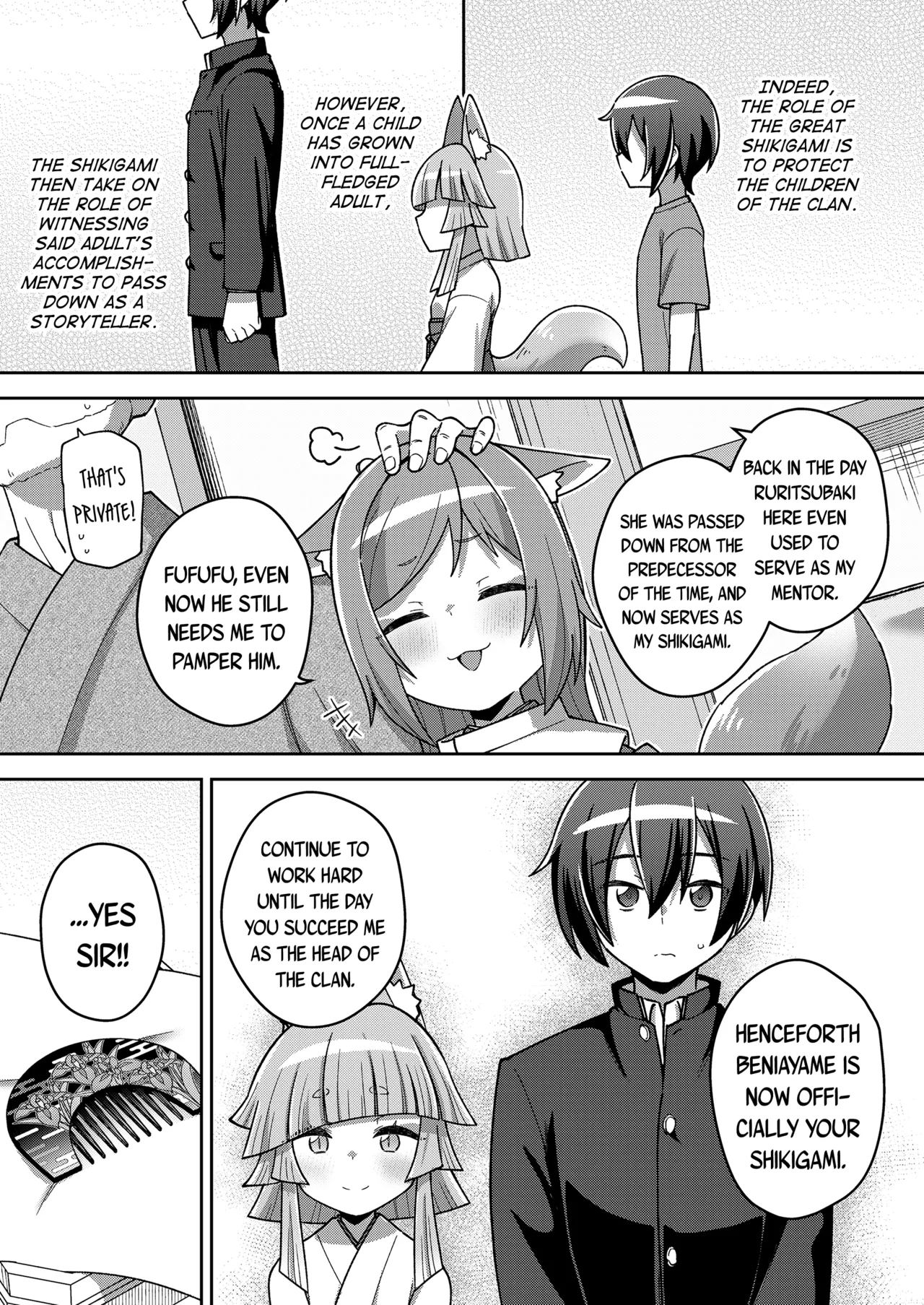 Wagaya no Oshikigami-sama | My Clan's Great-Shikigami page 5 full