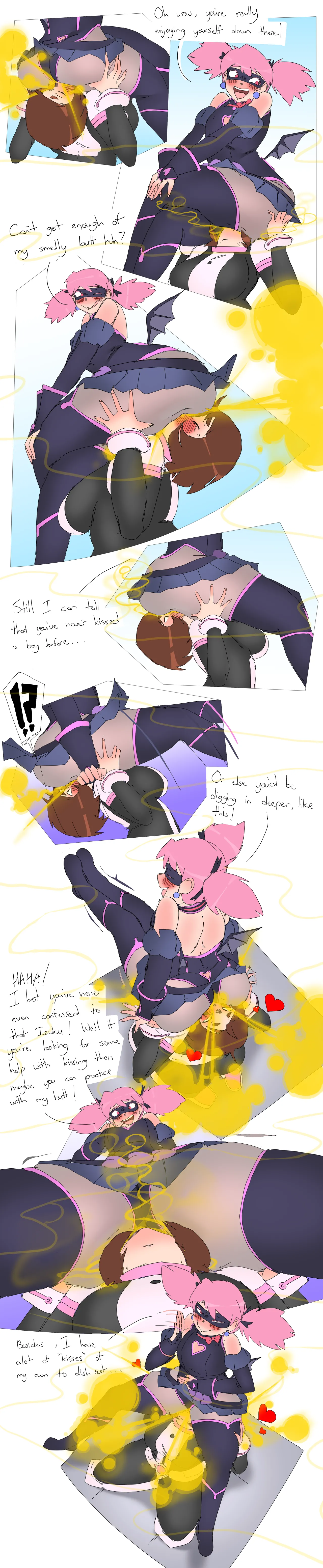 Pop Step Farting on Ochako page 1 full