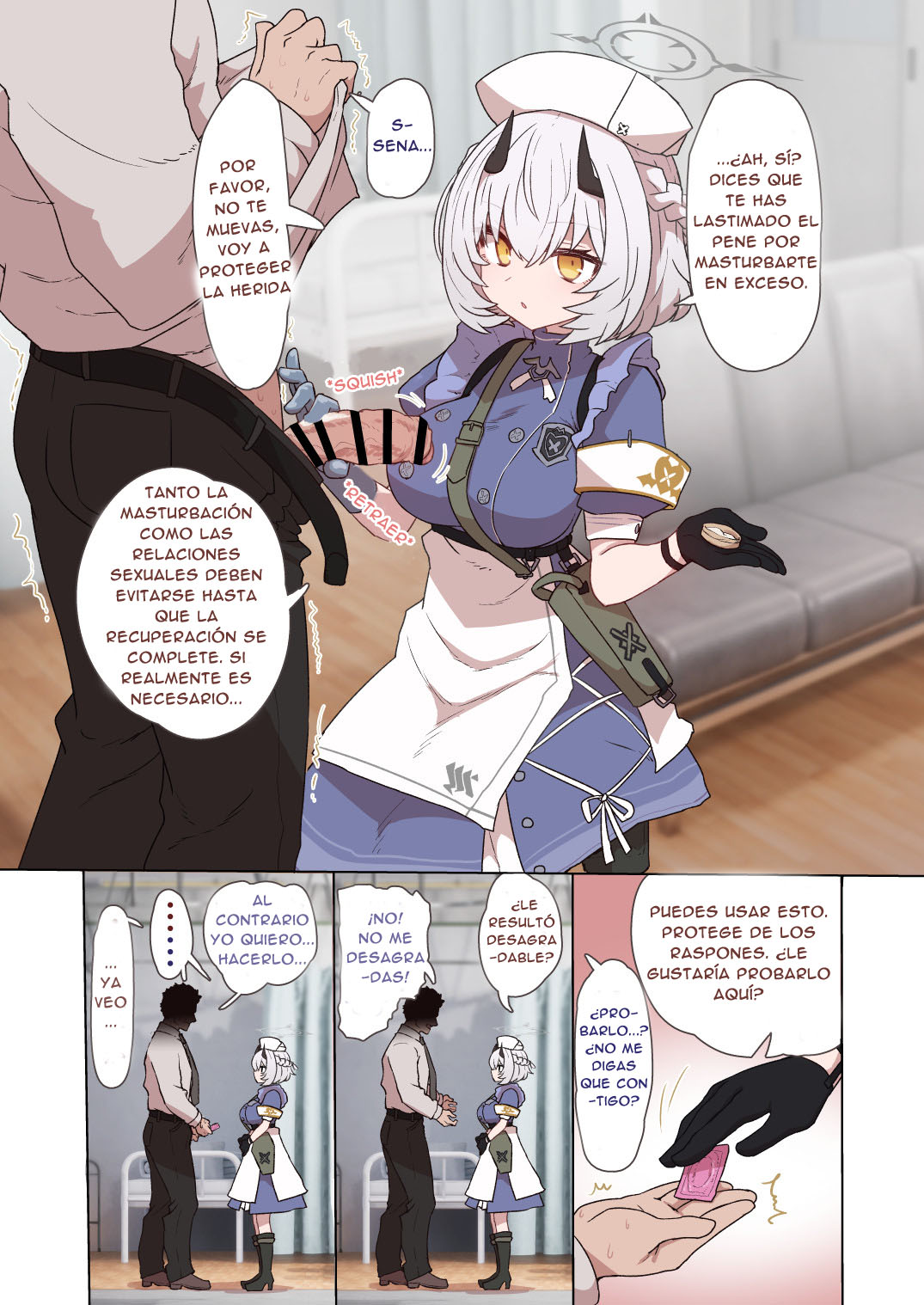 Himuro Sena Condom H Jisshuu | PRACTICAS SEXUALES CON CONDON DE SENA HIMURO page 2 full