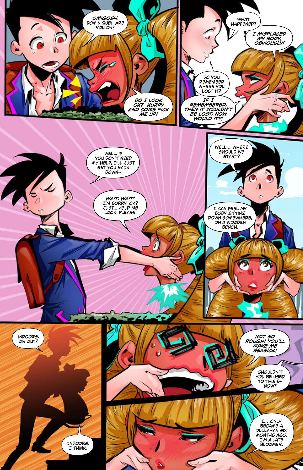 Monster Girl Academy #1 page 8 full