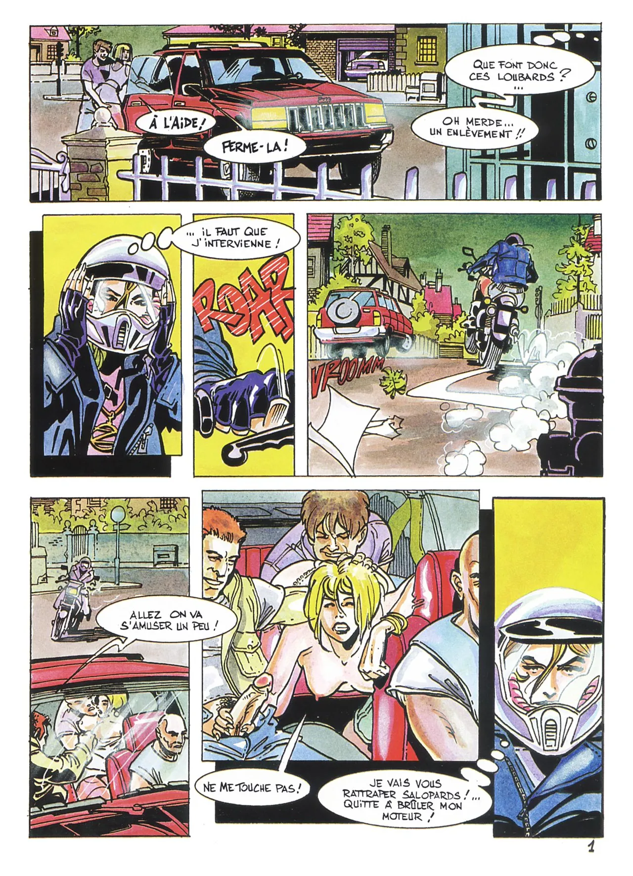 S. Cafagna & Dante Tiberia - Les Night Angels #3 page 2 full