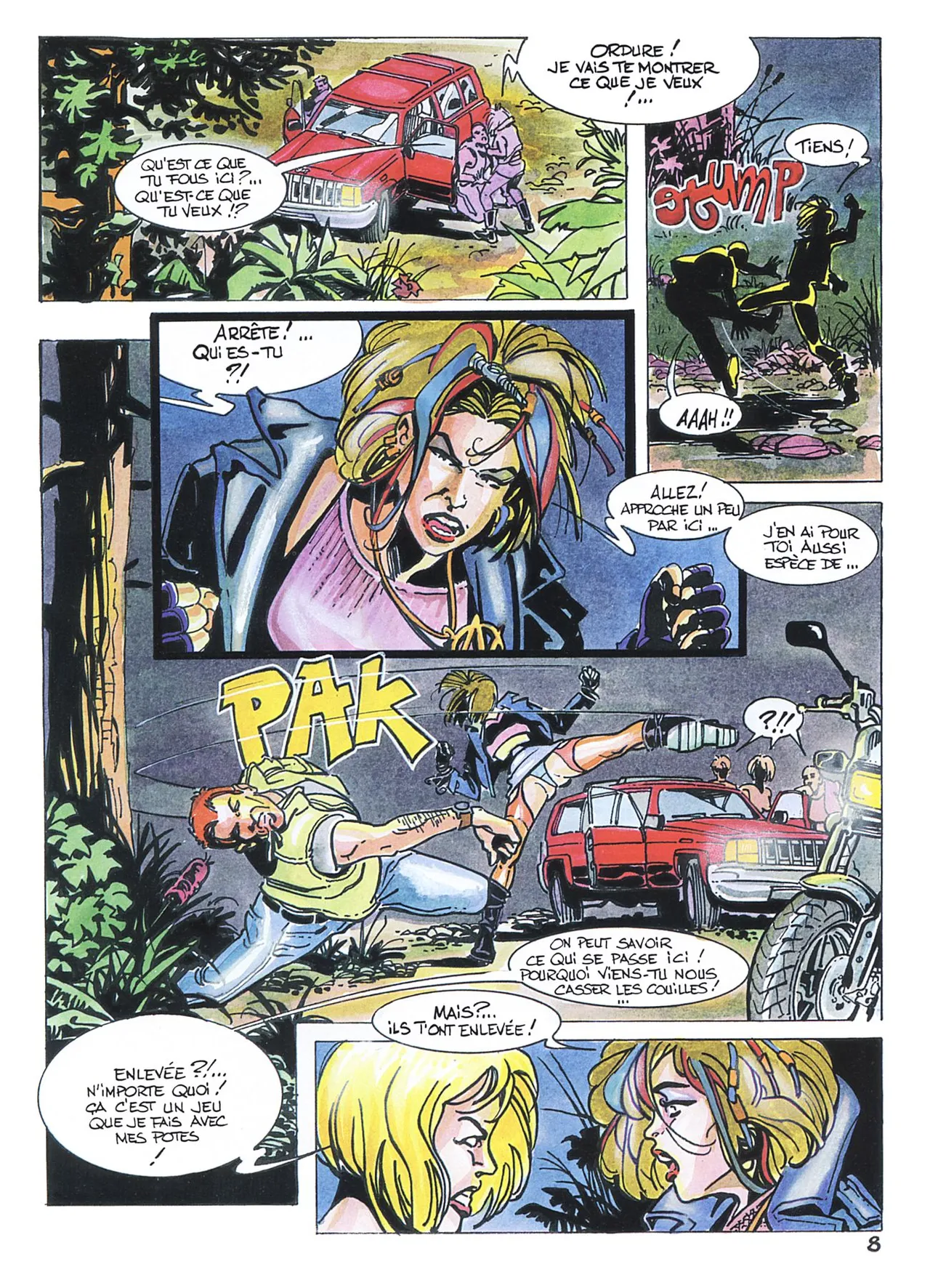 S. Cafagna & Dante Tiberia - Les Night Angels #3 page 9 full