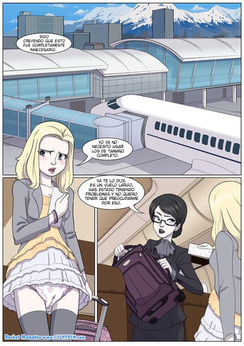 RocketManatee / Mimada en primera clase - COMIC ESPAÑOL (traducido) cover