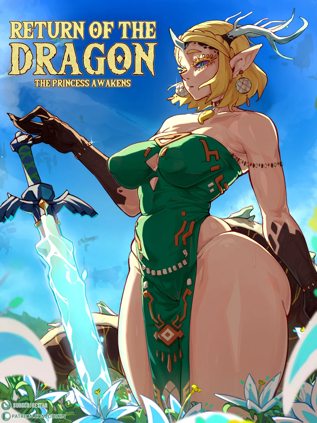 Return of the Dragon : The Princess Awakens page 1 full