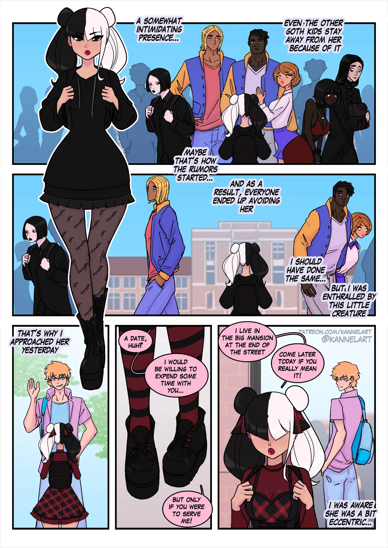 My Goth Mistress page 12 full