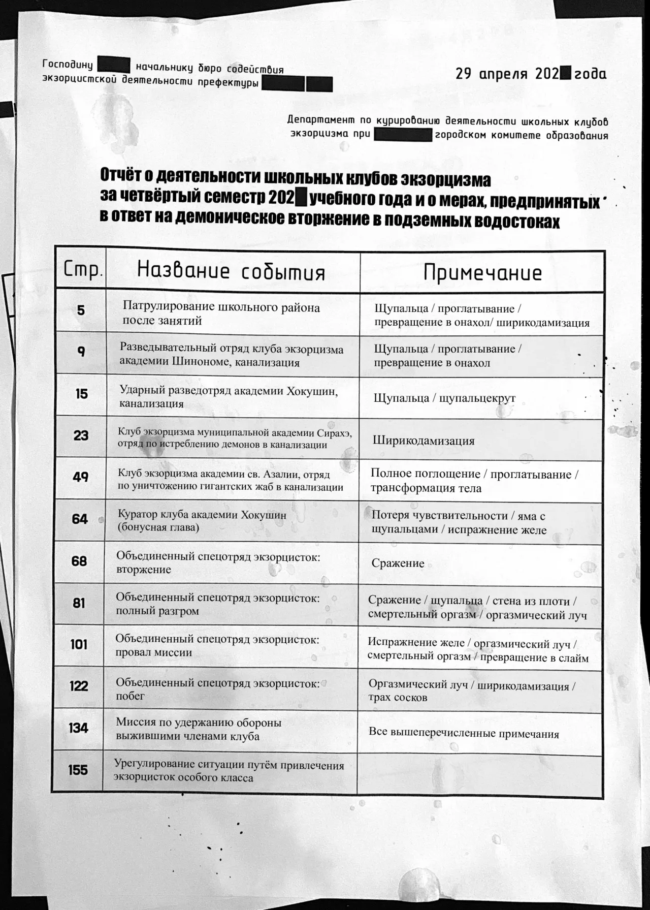 JK Taimabu Season 4 | Старшеклассницы из клуба экзорцизма Сезон 4 page 3 full