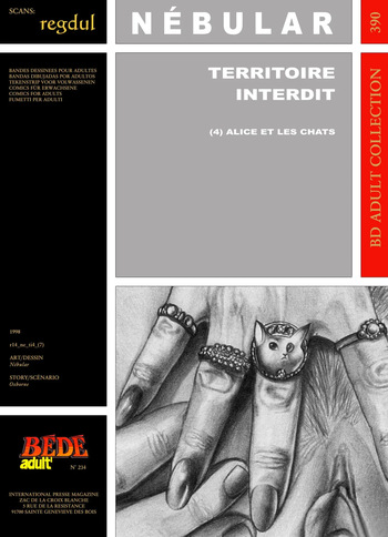 [Bédé Adult 390] Nébular & Oxborne - Territoire interdit #4 : Alice et les chats cover