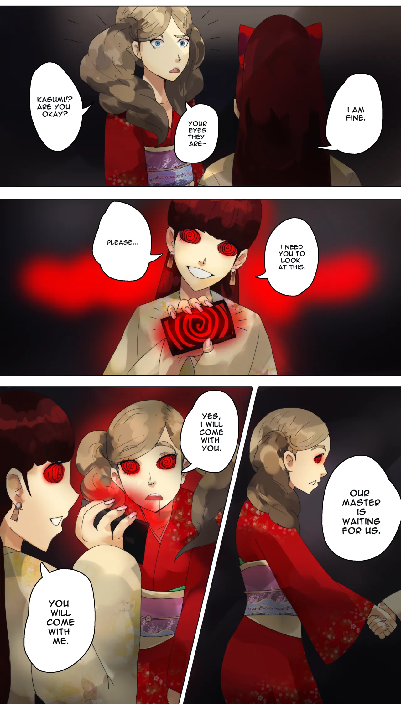 Ann and Kasumi hypnotized page 2 full