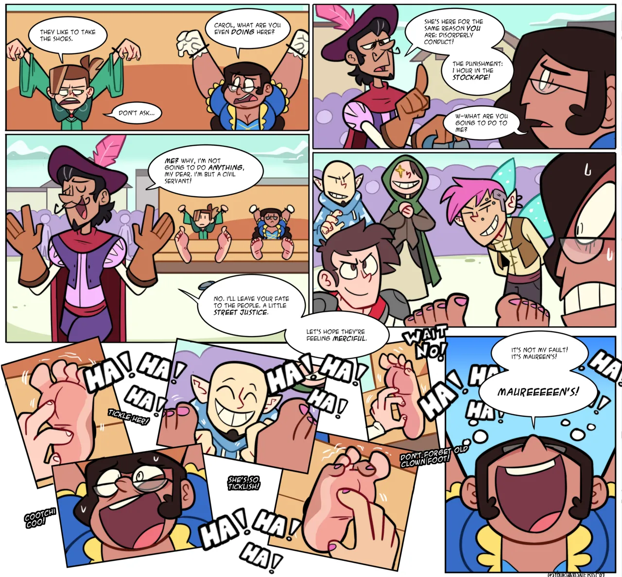 Yourhardnerdcollectr - Middle-Age Mayhem page 10 full