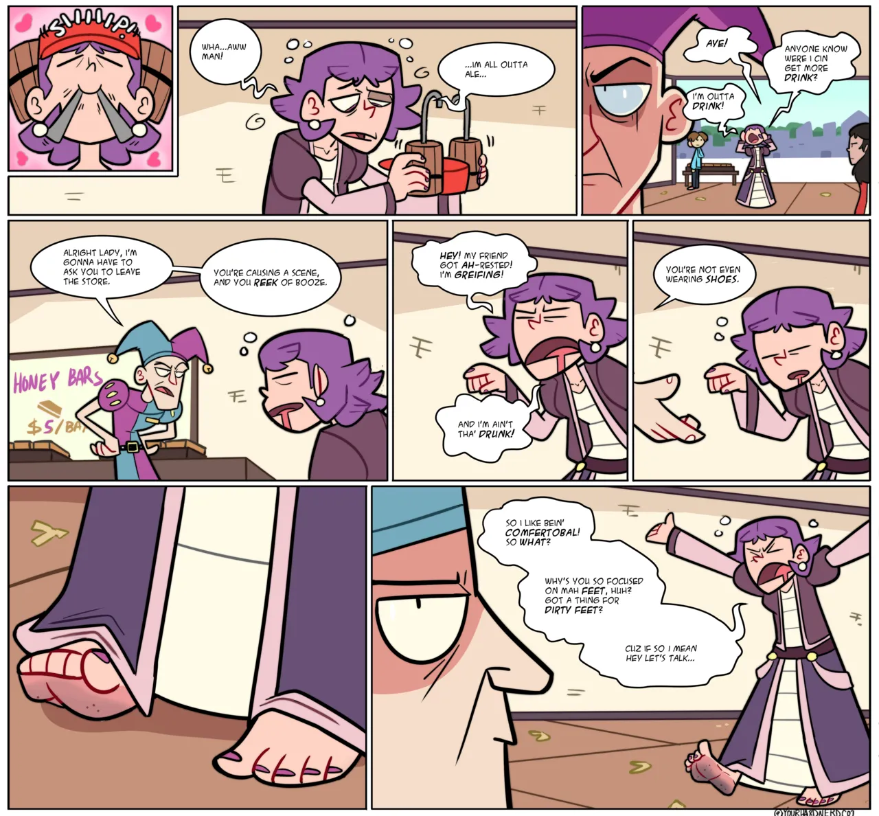 Yourhardnerdcollectr - Middle-Age Mayhem page 11 full