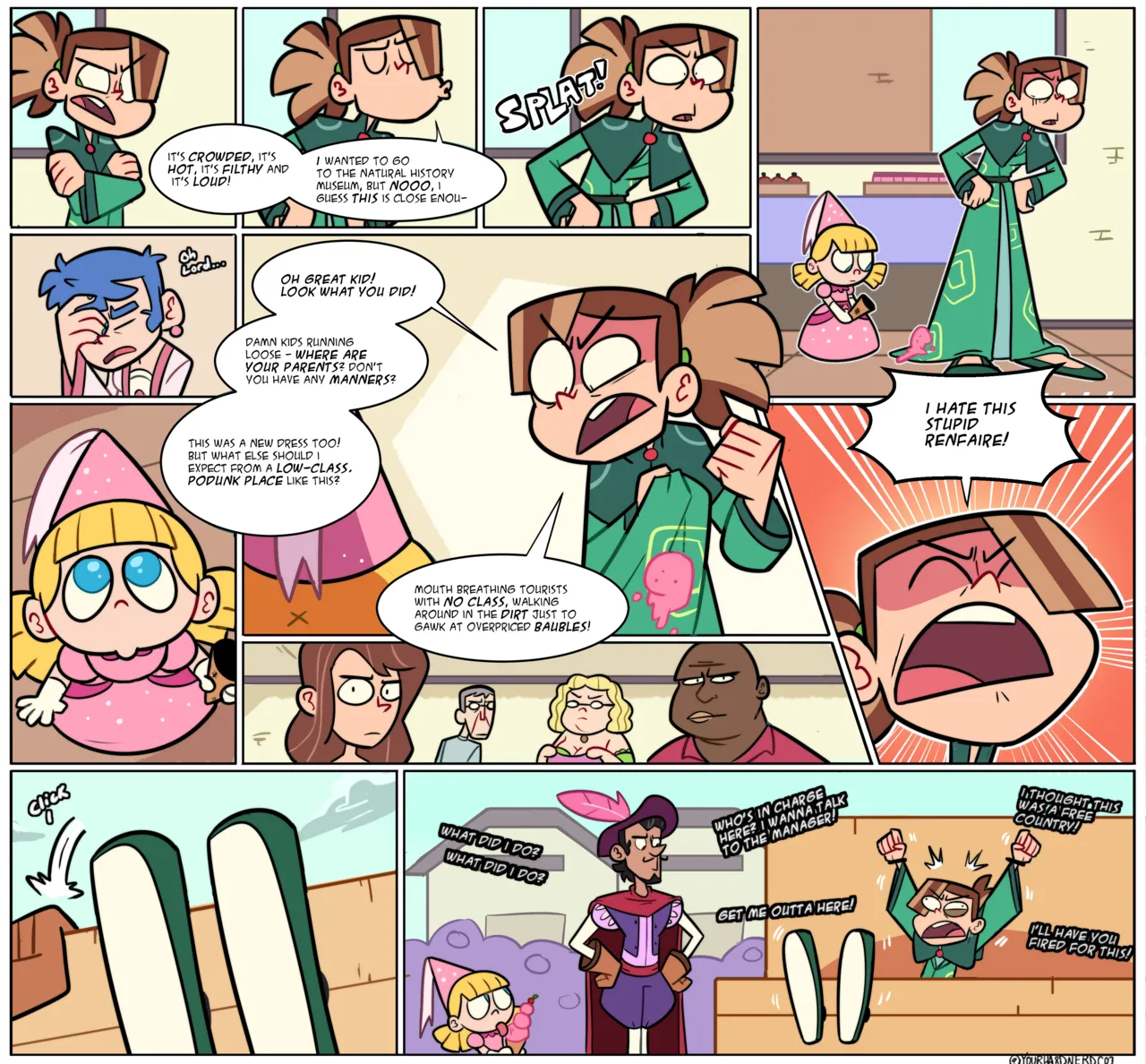 Yourhardnerdcollectr - Middle-Age Mayhem page 5 full