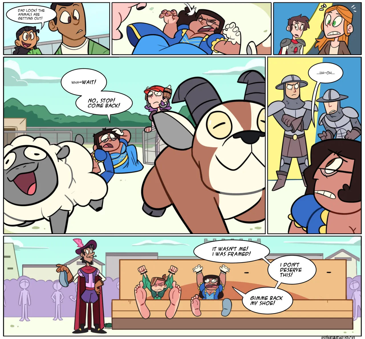 Yourhardnerdcollectr - Middle-Age Mayhem page 9 full