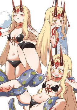 茨木童子イラスト