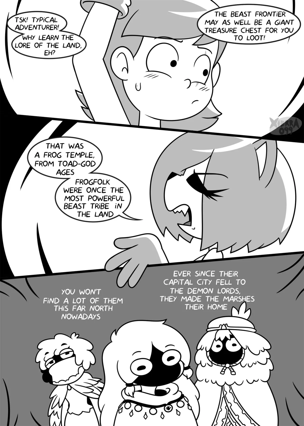 Minyarva: Runaway and Hunter page 11 full