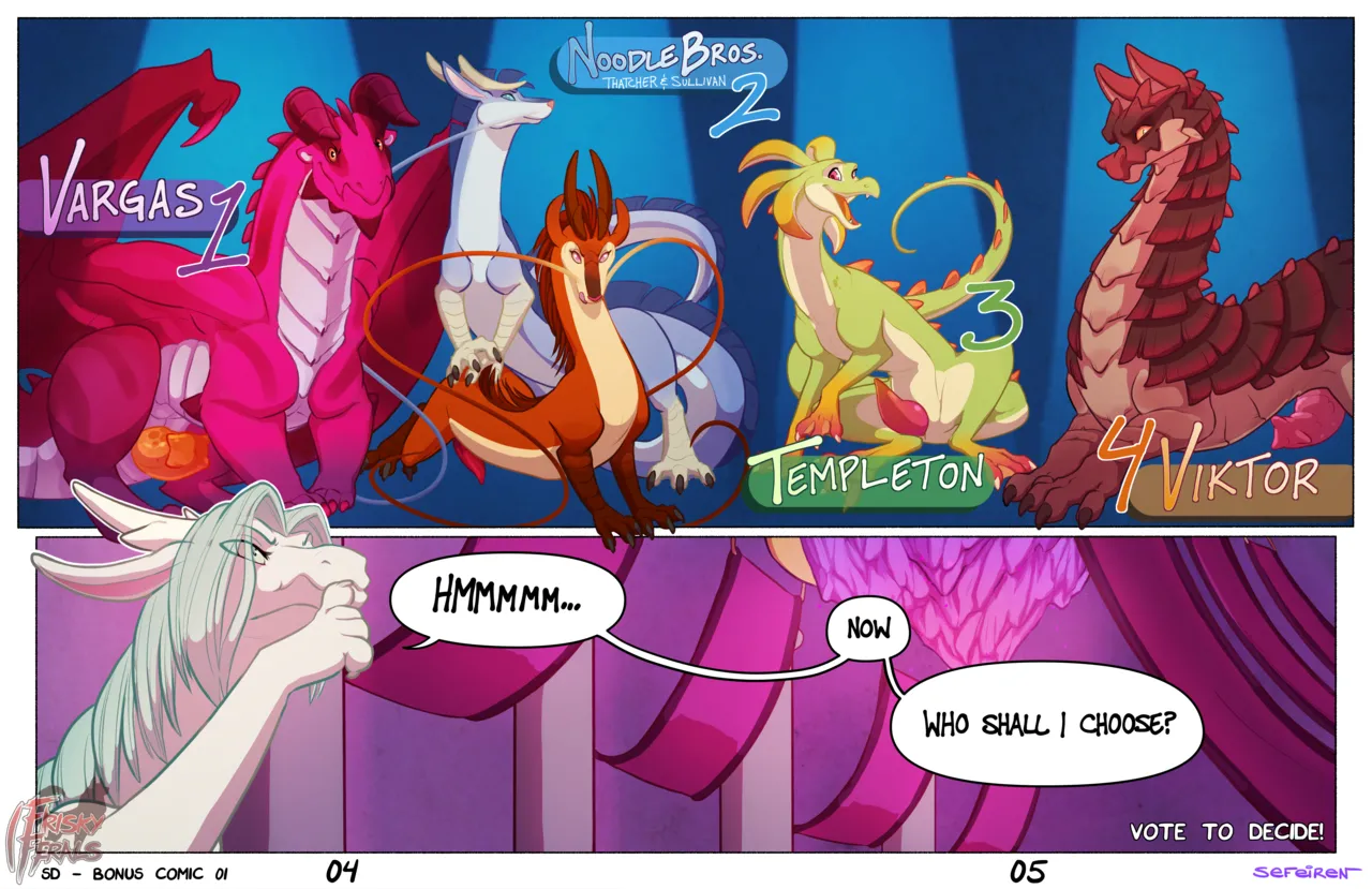 Frisky Ferals - Something Different Bonus Comic page 4 full