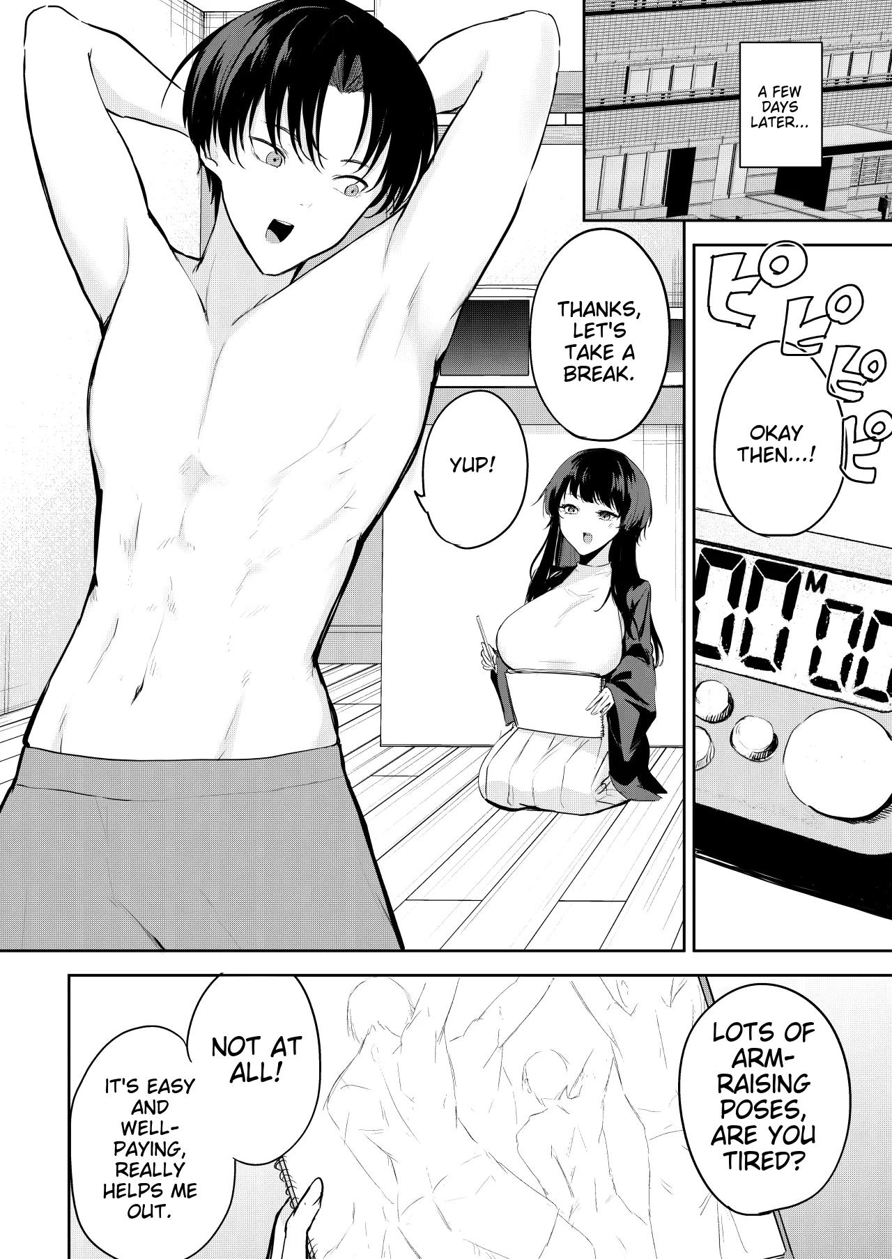 ENG- Would you like to be an erotic manga model? page 9 full