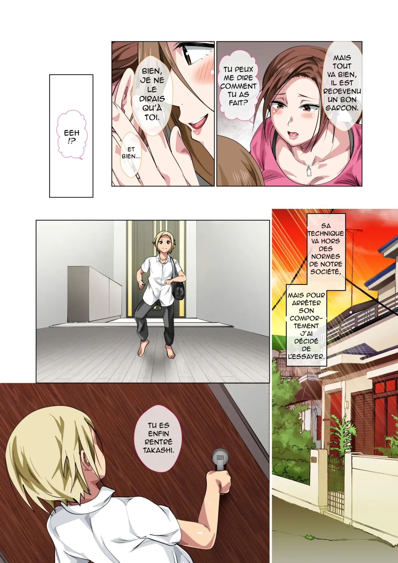 Okorinbo Mama no Amayakashi Sex de Furyou Musuko ga Kousei Shita Hanashi | Rédemption d'un fils délinquant par la douceur d'une mère colérique page 7 full