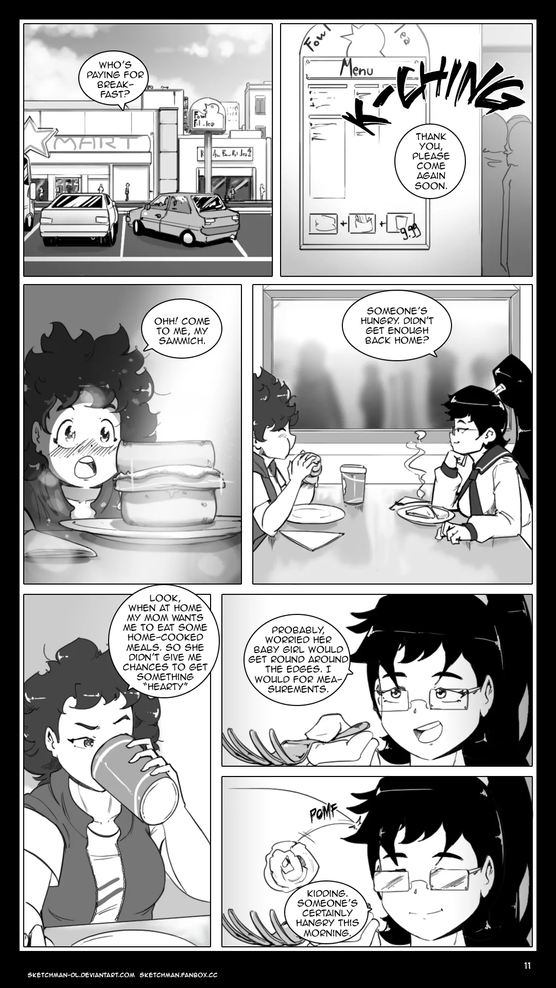 Sketchman new comic page 11 full