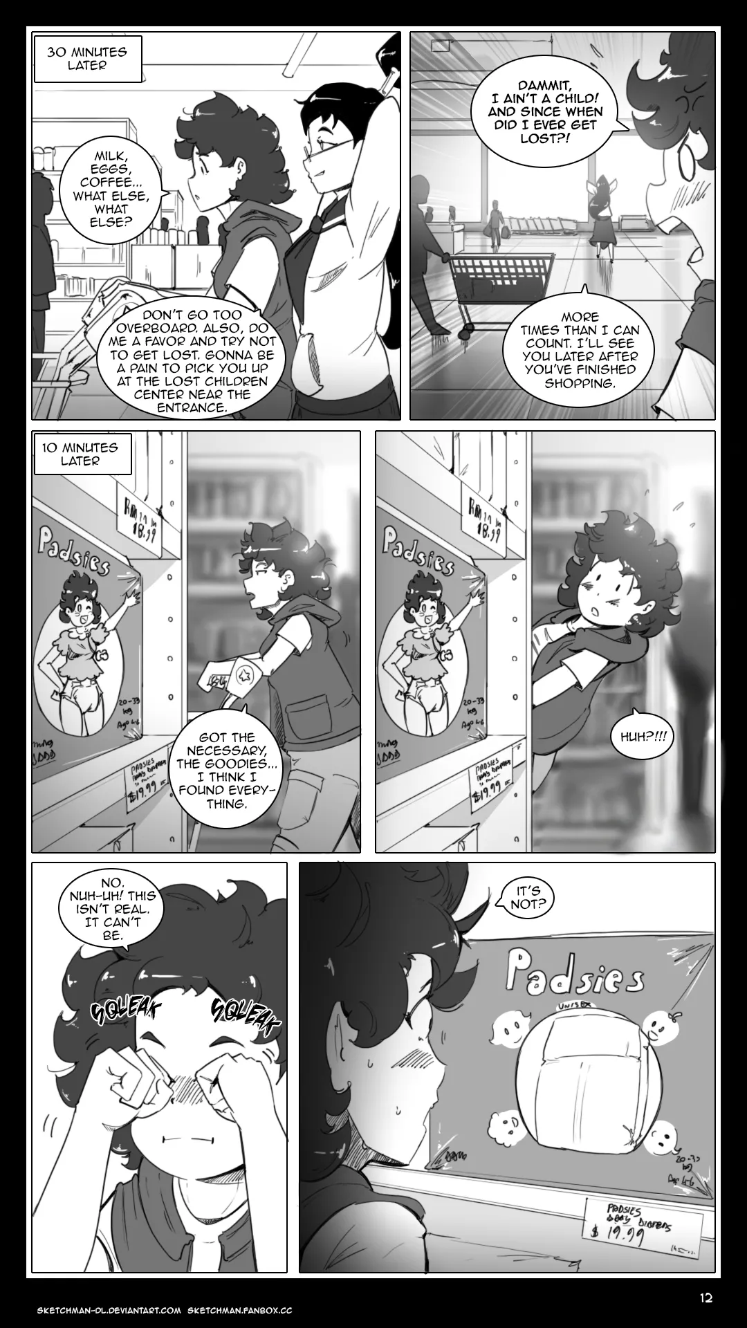 Sketchman new comic page 12 full