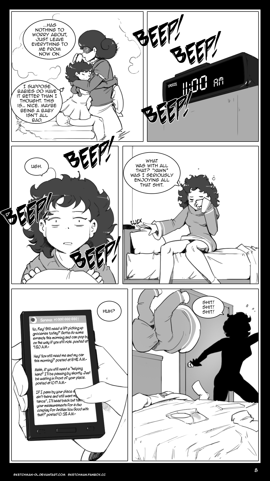 Sketchman new comic page 8 full