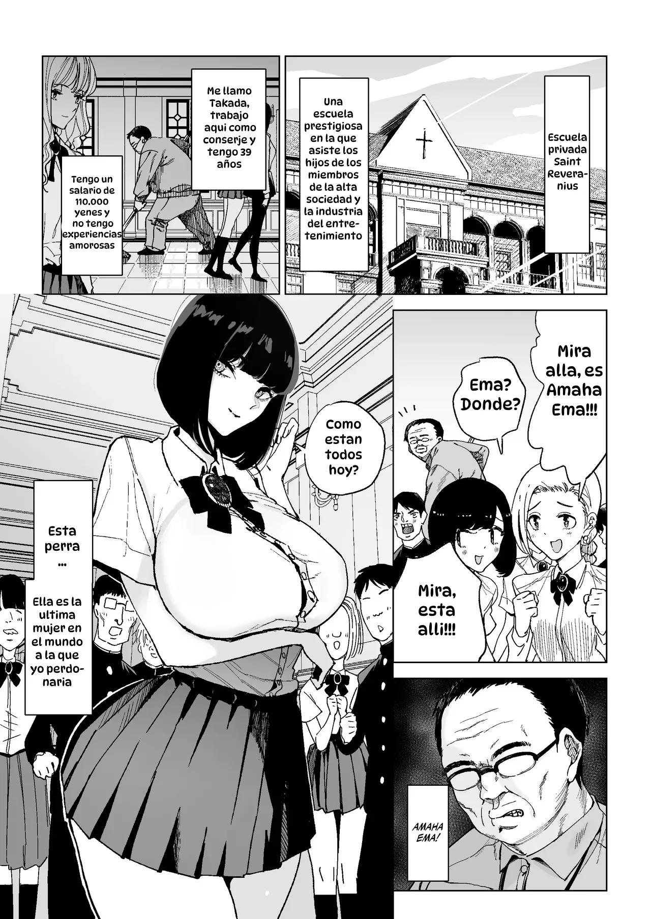 Reijou Saimin ~Seikaku Kuzu no S-kyuu Ojou-sama o Kimo Oyaji ga Kanzen Shihai~｜Hipnosis de la Jovencita de Alta Cuna ~Una Señorita de Rango S con una Horrible Personalidad es Dominada por un Viejo Repugnante~ page 3 full