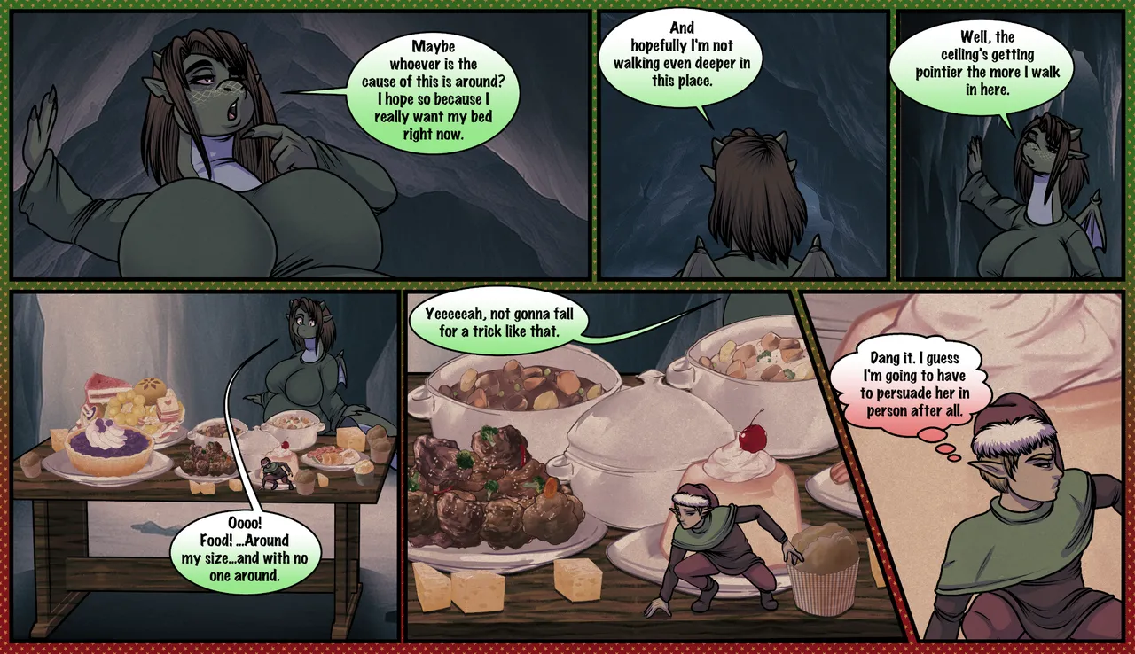 Dragon Jess's Winter Feast page 12 full
