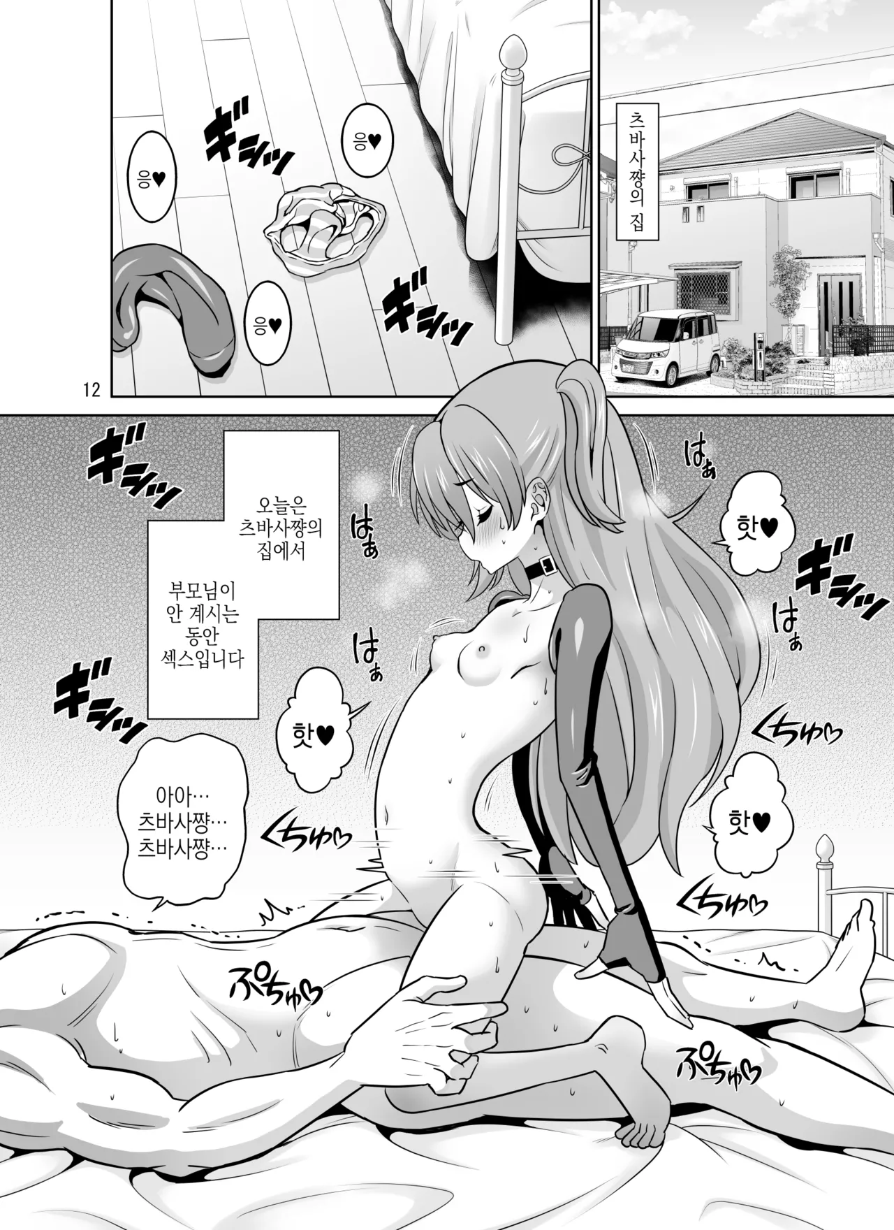 H no Saichuu ni Hanaji o Dashichau Otokomae de Kawaii Tsubasa-chan | H 도중 코피 나 버리는 남자답고 귀여운 츠바사쨩 page 12 full