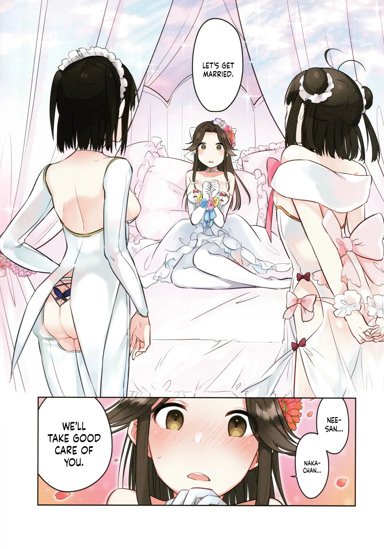 Fluttering White Hydrangea   雨の香りを純白に染めて page 4 full