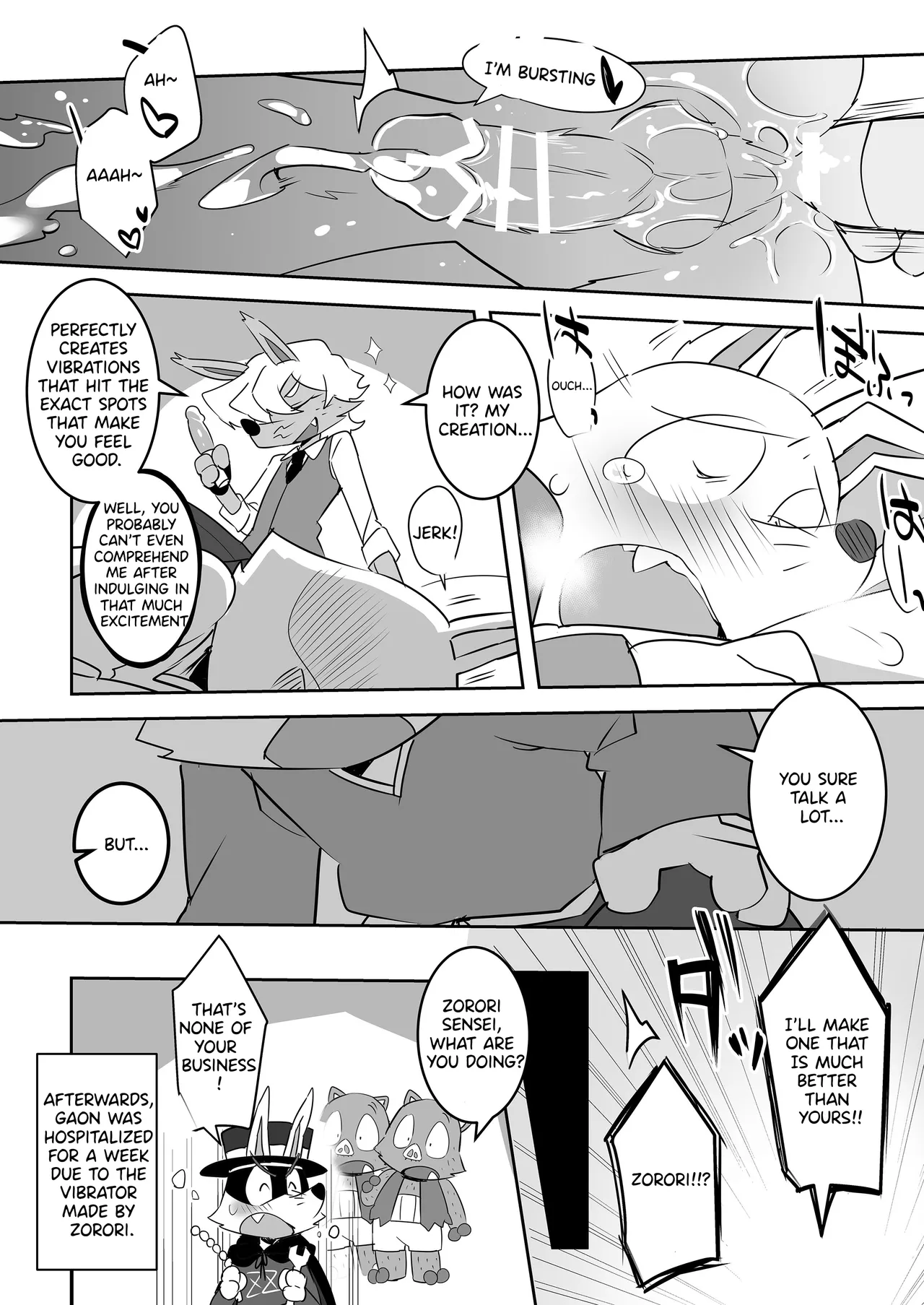 It's Zorori sensei's fault for being this pervy! page 11 full
