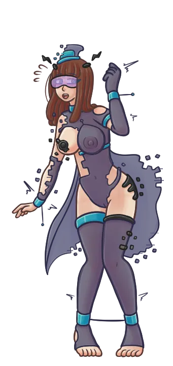 Mira Co Rescue - Cybergirls - Battle Sprites page 5 full