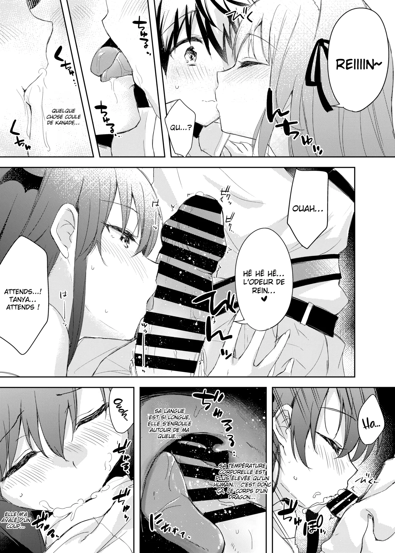 Saikyoushu no Futari ga Nanika Ayashii Potion de Ecchi ni Nacchatta | Les deux races les plus fortes de leur monde se déchainent après avoir bu une potion louche page 8 full