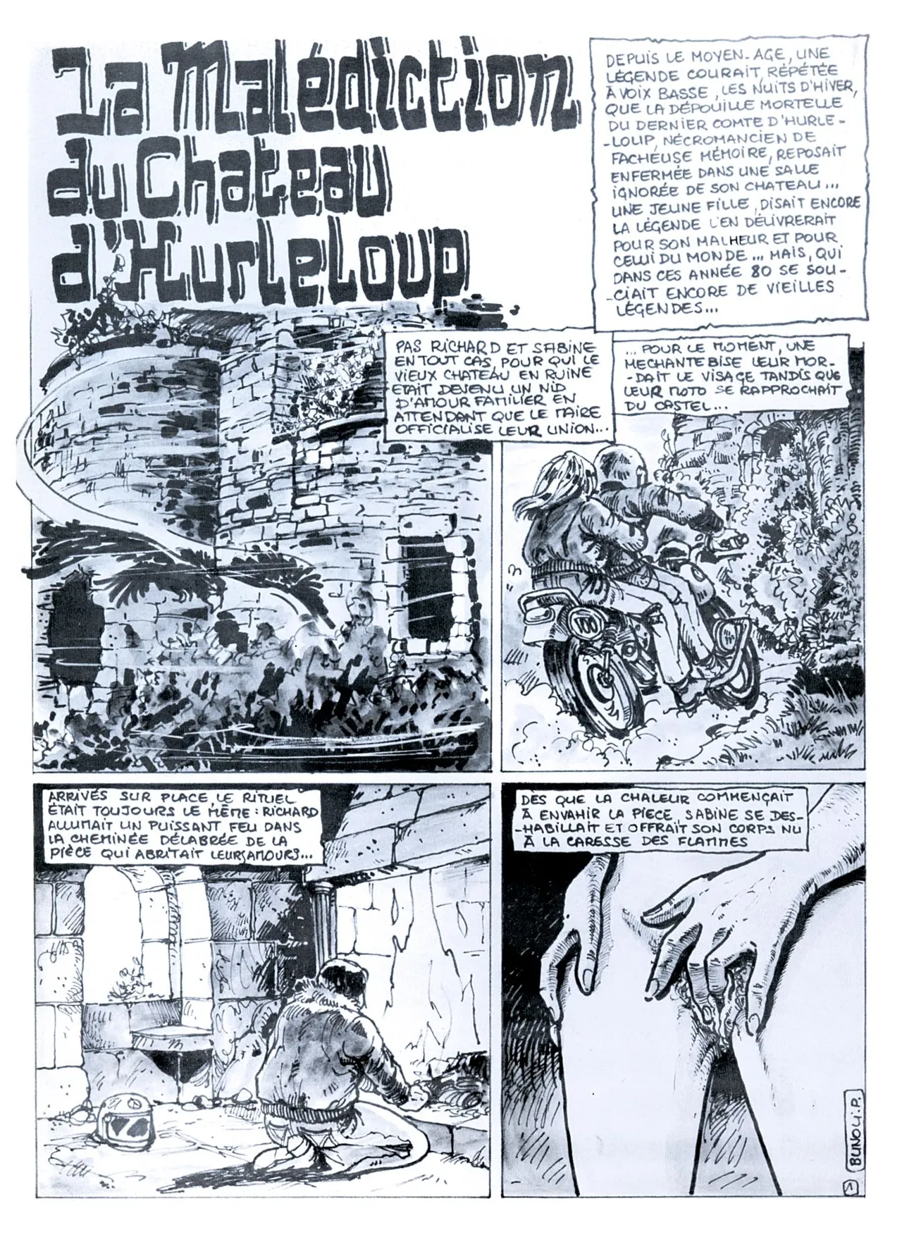 Pablo Bunoli - La malediction de chateau D'Hurleloup page 2 full